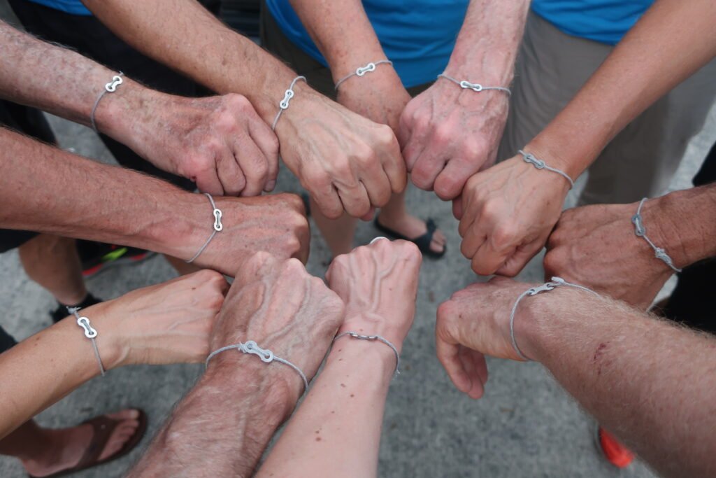 Hands with Chain Bracelets